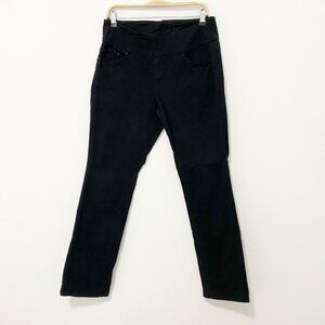 Jag Jeans Black Spandex Straight Leg Pants Size 10P
